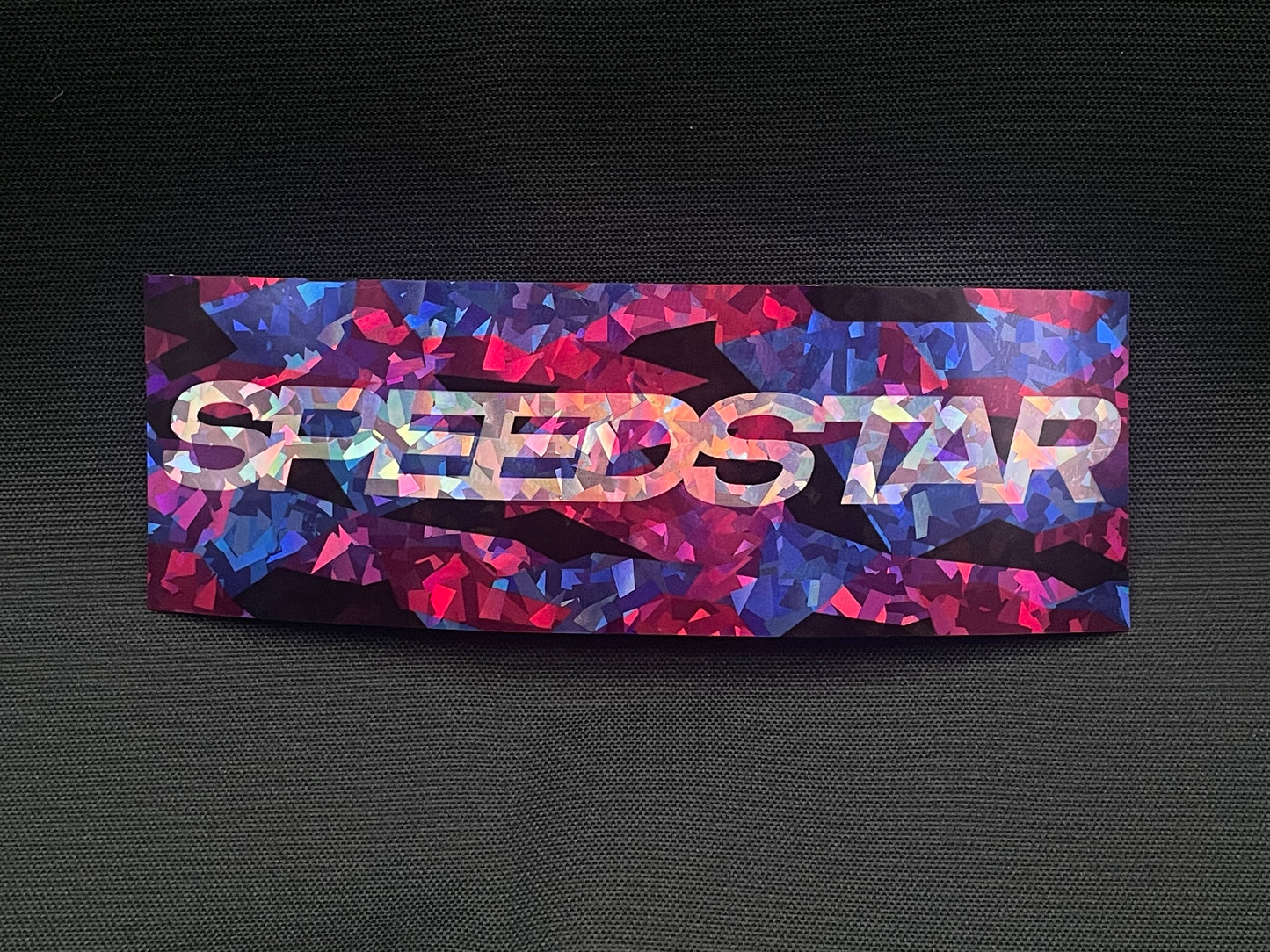 Speedstar Crayola Style Decal