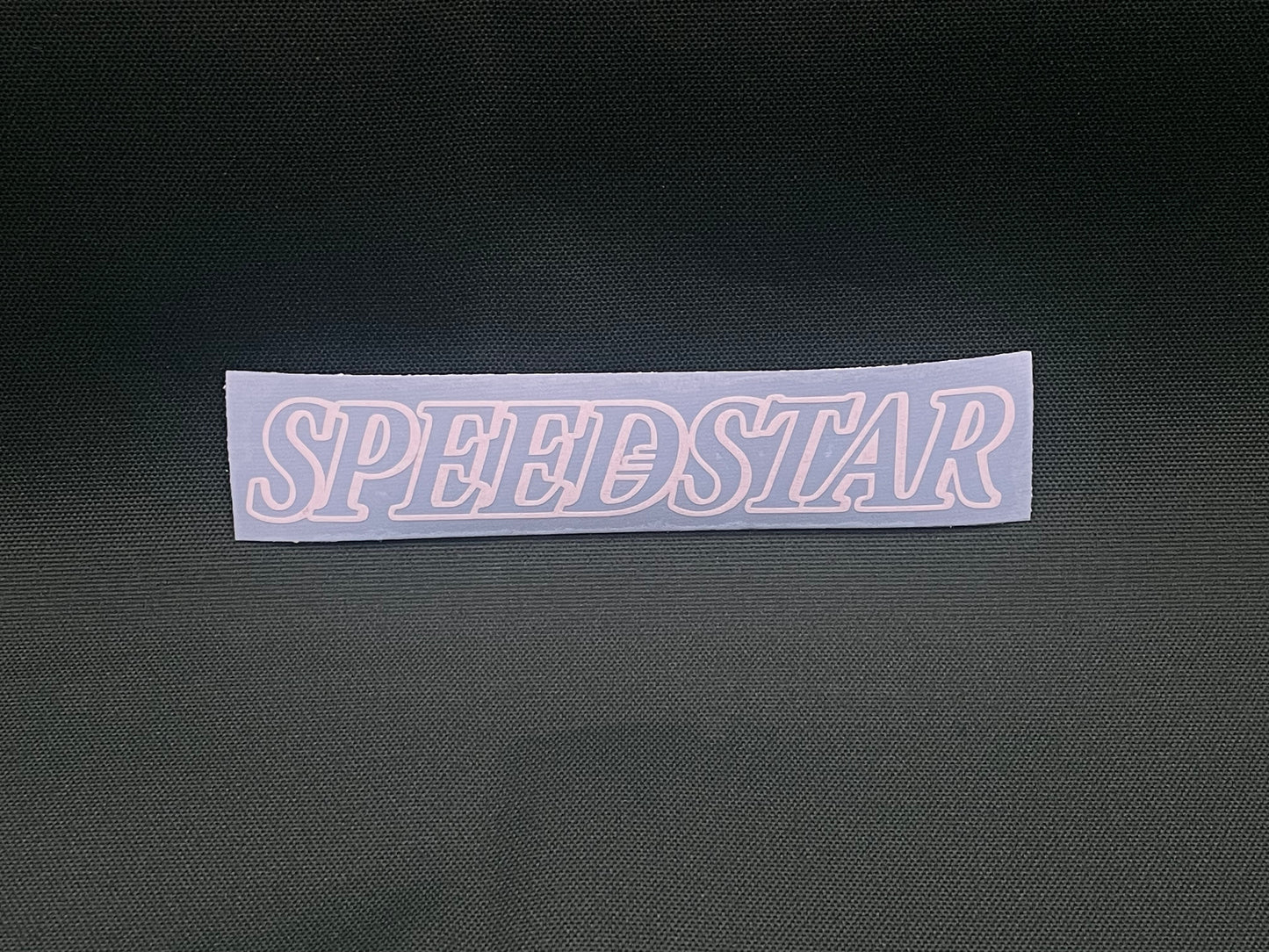 Speedstar Outline Die-Cut