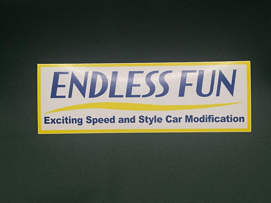 Speedstar Endless Fun Decal