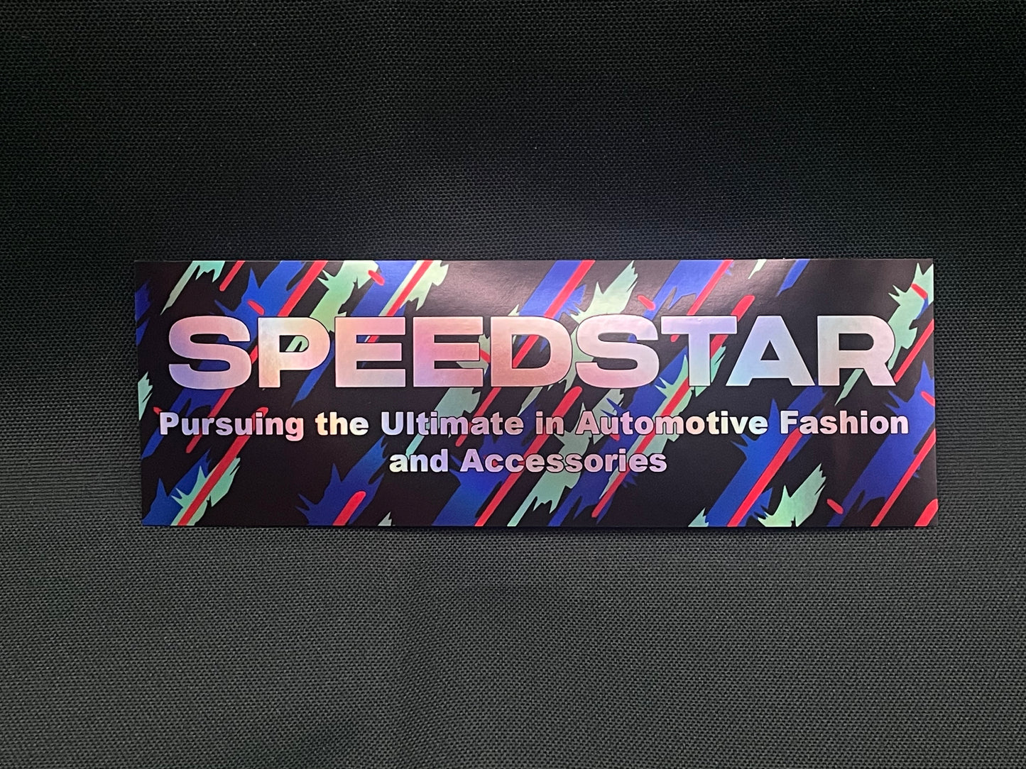 Speedstar HKS Style Decal